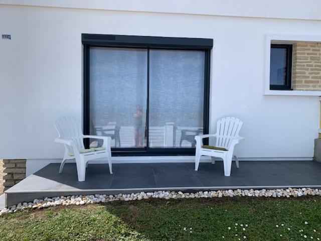 Villa De La Plage, Front De Mer, Juno Beach Bernieres-sur-Mer Bagian luar foto