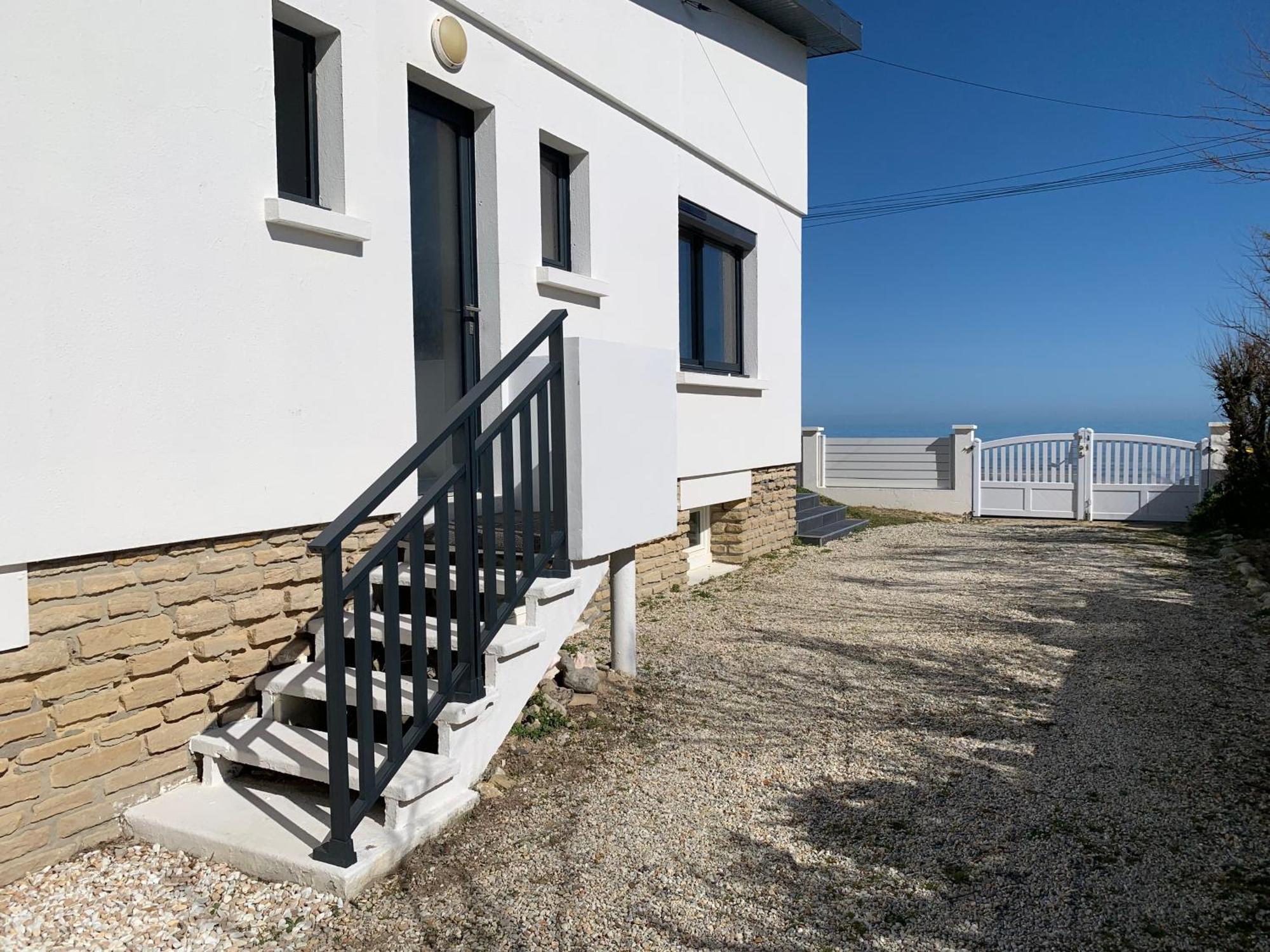 Villa De La Plage, Front De Mer, Juno Beach Bernieres-sur-Mer Bagian luar foto